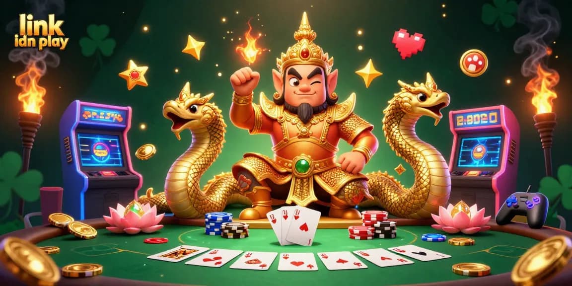 Taruhan poker seru dengan link idn play yang mengajak pemain meraih jackpot besar!