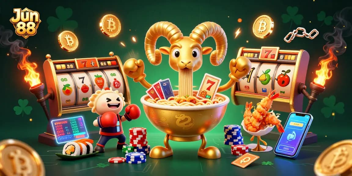 Experience thrilling gameplay at Jun 88 with vibrant casino characters and dynamic rewards.