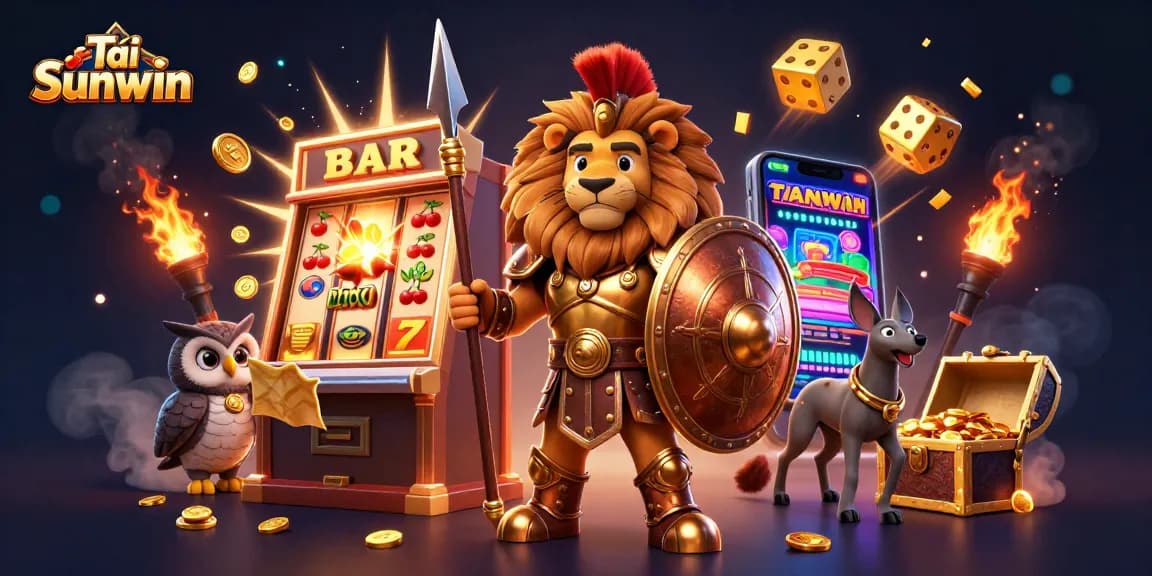 Experience thrilling wins at Tải Sunwin with a bursting slot machine and vibrant casino games.