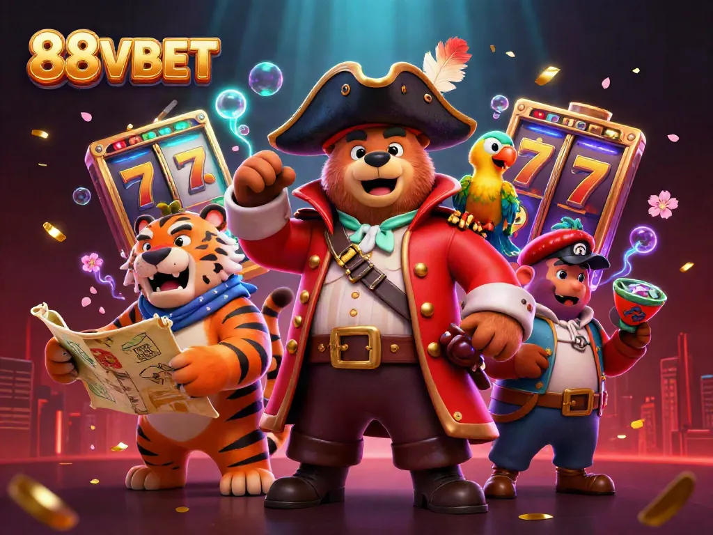 Spin the reels at 88VBET with exclusive pirate-themed slots featuring rich graphics and engaging gameplay.