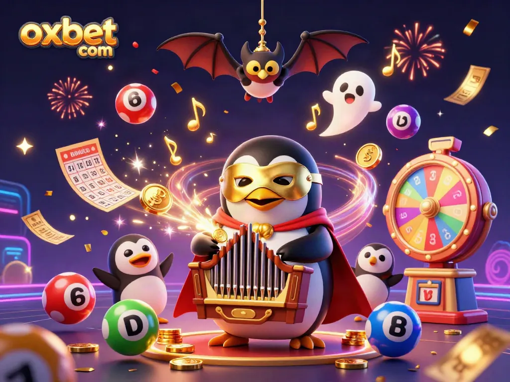 Experience thrilling gameplay at oxbet com with colorful casino elements raining down!