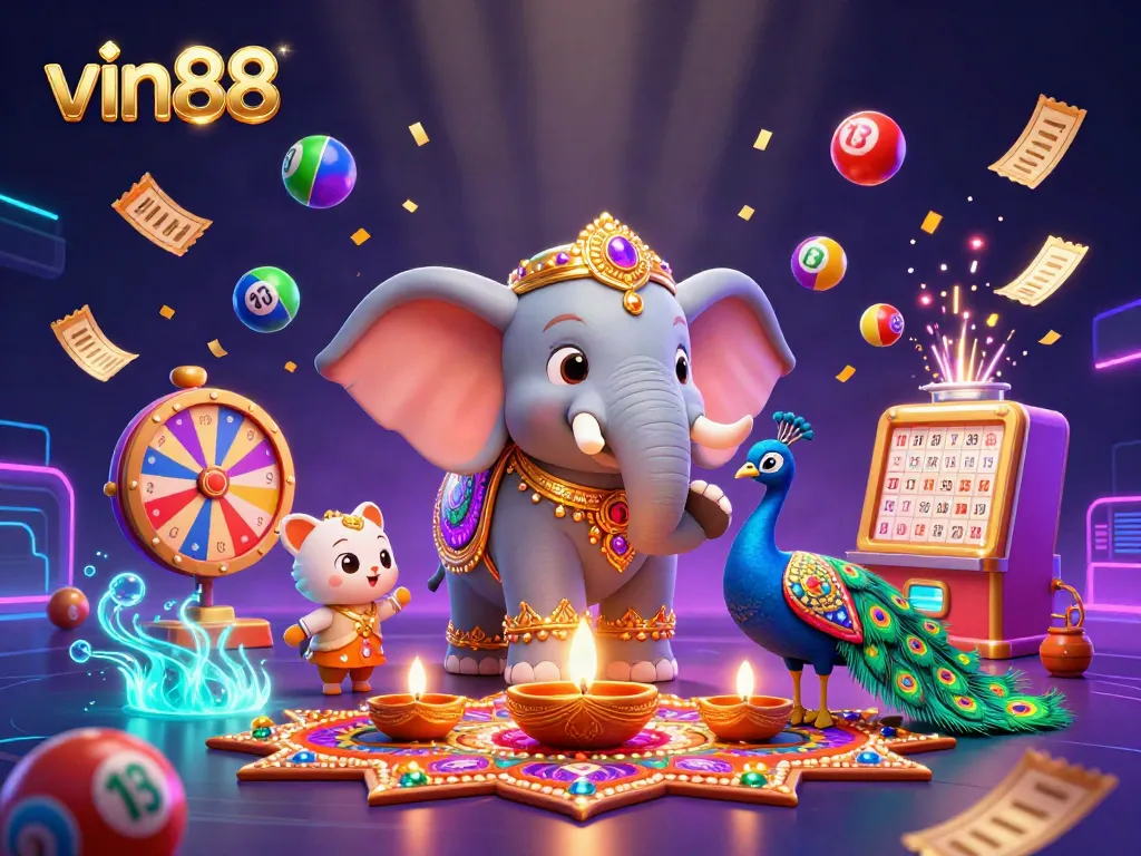 Experience high-stakes gaming with vin88 in a vibrant, dynamic celebration of lucky wins.
