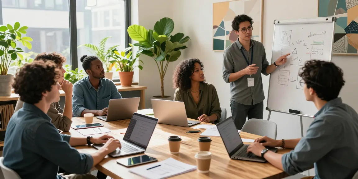 Engaged professionals collaborating at https://88m.lifestyle/ in a vibrant co-working space.