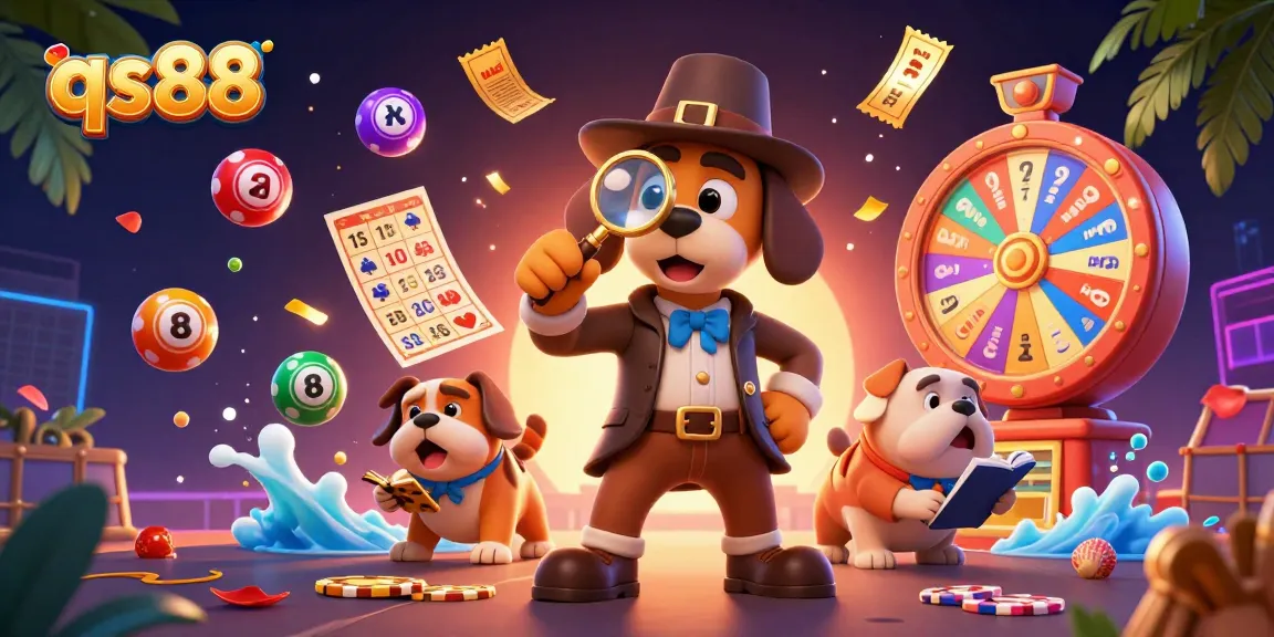 Engage in qs88 gaming adventures with a clever detective and companion uncovering jackpot surprises.