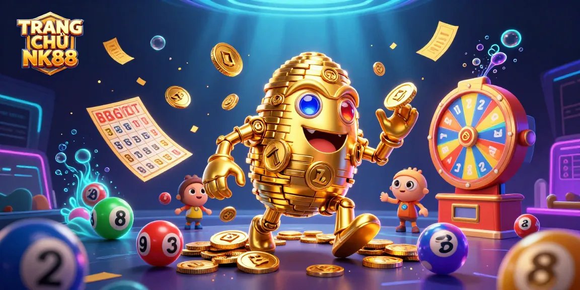 Play exciting games at TRANG CHỦ NK88 with dynamic lottery balls and golden prizes