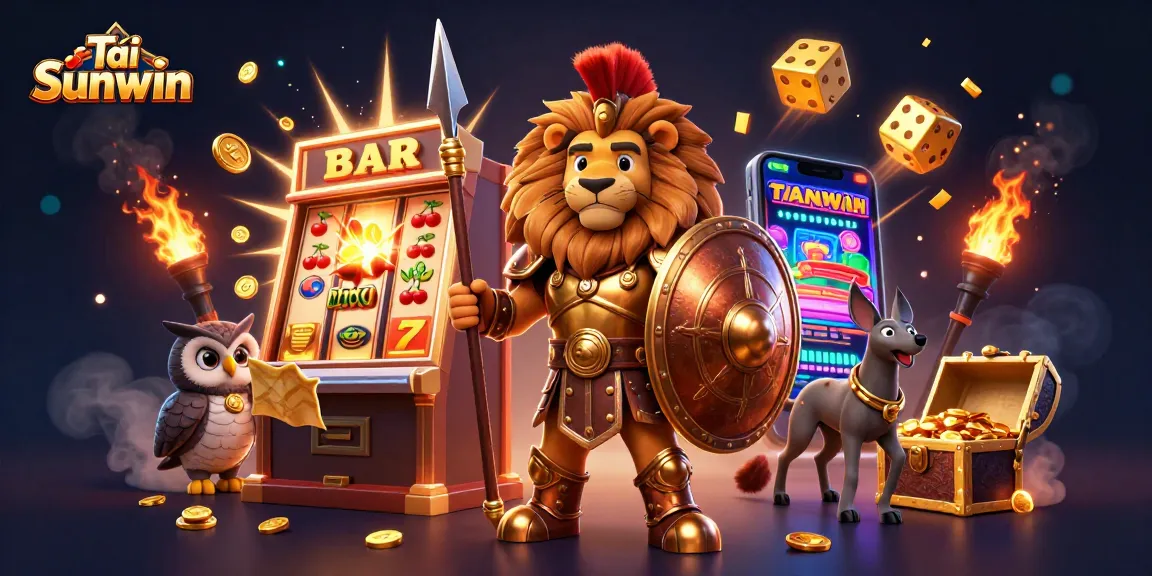 Experience thrilling wins at Tải Sunwin with a bursting slot machine and vibrant casino games.