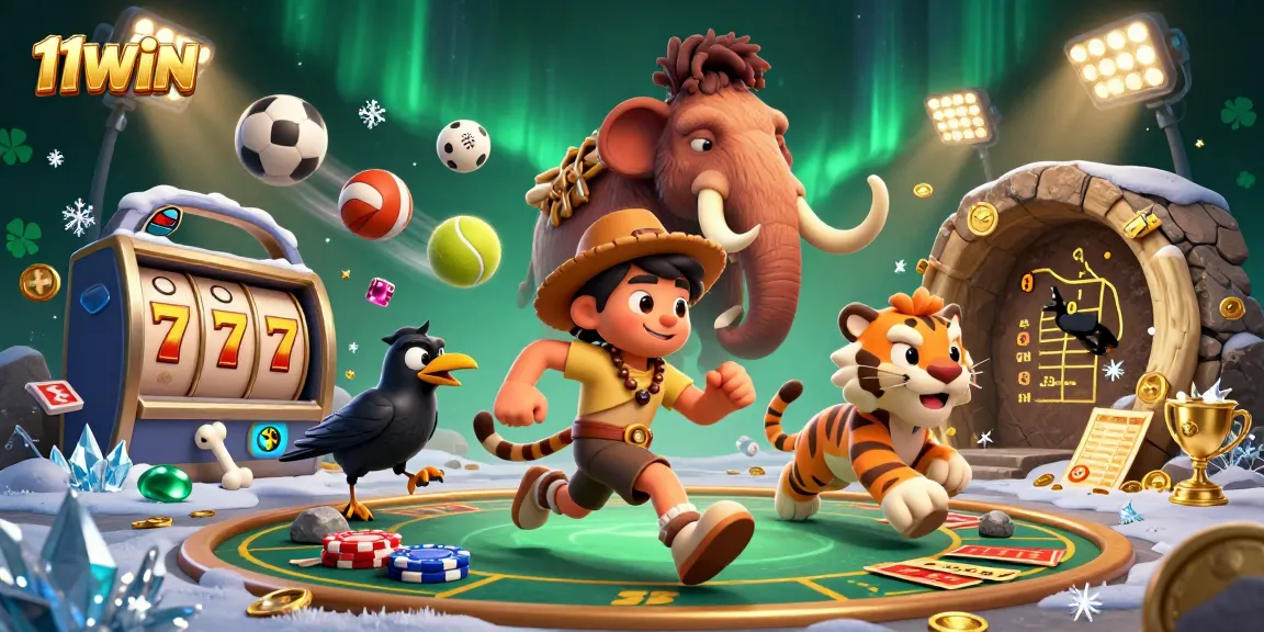 Enhance your gaming experience at 11WIN with thrilling prehistoric casino adventures.