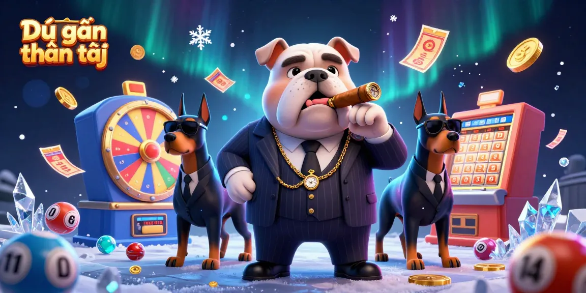 Experience Dự đoán thần tài with exciting lottery visuals and dynamic characters in a vibrant digital setting.